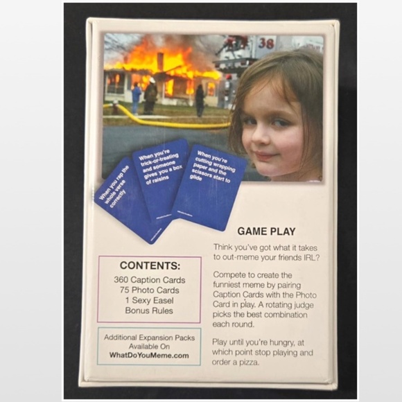 Party Game Adults Unisex WHAT DO YOU MEME? Card Fun 2019 - Picture 10 of 14